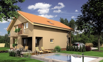 House with fireplace and a room on the ground floor.